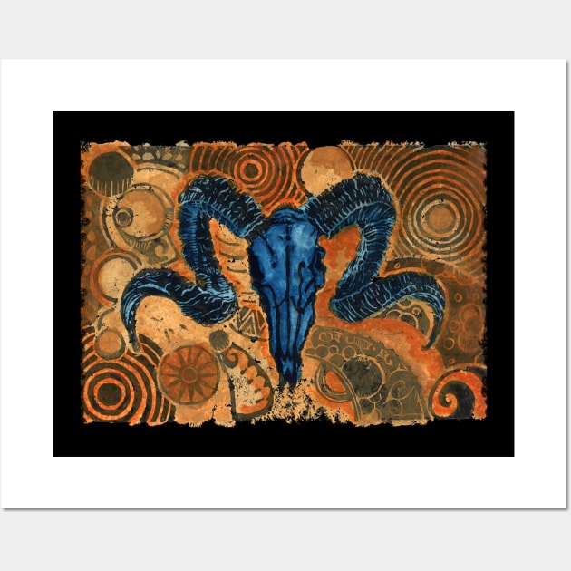 Capricorn Wall Art by The Purple Owl Cult